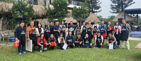 Giao lưu Văn hóa và Sáng tạo: Workshop Nghệ thuật Quốc tế của Trường Đại học Mỹ thuật Việt Nam tại Ba Vì (16/11/2025)